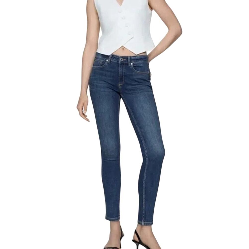 Mango Denim & Tees Uptown‎ Skinny Push-Up Jeans Size 4